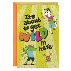 Hallmark - Party Animals Musical Birthday Card for Kids