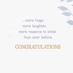 Alternative view of Hallmark - A New Grandbaby Means More Love New Baby Card