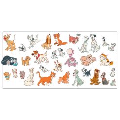 Alternative view of Hallmark - Disney Cats and Dogs Collectible Drinking Glass, 13.5 oz.
