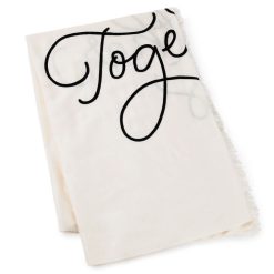 Hallmark - Better Together Embroidered Throw Blanket, 80x60