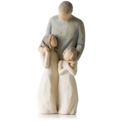 Hallmark - Willow Tree My Girls Fatherhood Figurine