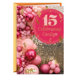 Hallmark - Today We Celebrate You Spanish-Language Quinceaera Card