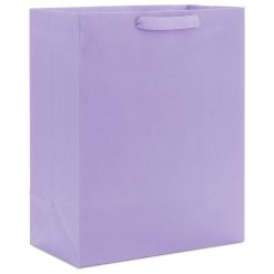 Hallmark - 13" Solid Lavender Large Gift Bag