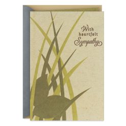 Hallmark - Wishing You Strength, Peace and Comfort Sympathy Card
