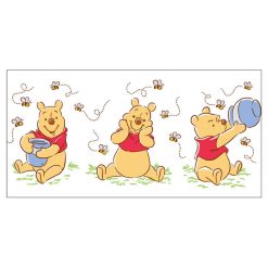 Alternative view of Hallmark - Disney Winnie the Pooh With Hunny Pot Collectible Drinking Glass, 13.5 oz.