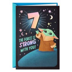 Hallmark - Star Wars Grogu Epic Day 7th Birthday Card