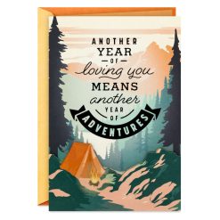 Hallmark - Another Year of Adventures Romantic Birthday Card