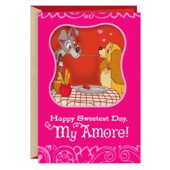 Hallmark - Disney Lady and the Tramp Sweetest Day Card