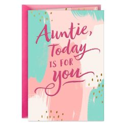 Hallmark - You're Admired and Loved Birthday Card for Aunt