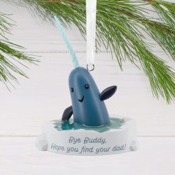Alternative view of Hallmark - Elf Narwhal Hallmark - Ornament