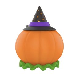 Alternative view of Hallmark - Mini Halloween Time ShowToppers Musical Tree Topper With Light, 3.75