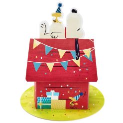Alternative view of Hallmark - Peanuts Snoopy and Woodstock Hooray 3D Pop-Up Card