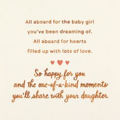 Alternative view of Hallmark - Cuteness Express New Baby Girl Card