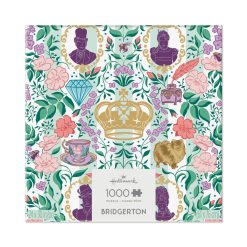 Hallmark - Bridgerton Ton Silhouettes on Floral 1000-Piece Jigsaw Puzzle