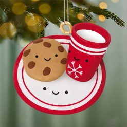 Alternative view of Hallmark - Mini Milk and Cookies Better Together Ornament, 0.75