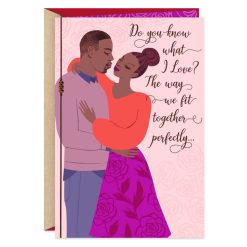 Hallmark - All the Ways I Love and Adore You Romantic Birthday Card