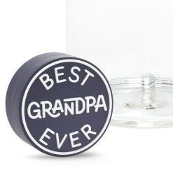 Alternative view of Hallmark - Charmers Best Grandpa Ever Silicone Charm, 1.7 H