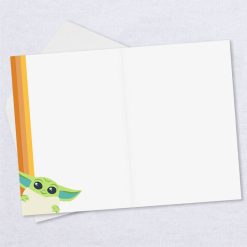 Alternative view of Hallmark - Personalized Star Wars: The Mandalorian Grogu Card