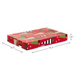Alternative view of Hallmark - Assorted 12-Pack Designed Christmas Shirt Boxes