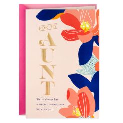 Hallmark - A Special Connection Birthday Card for Aunt