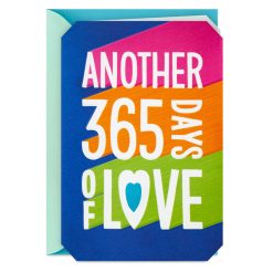 Hallmark - Another 365 Days of Love Anniversary Card for Couple