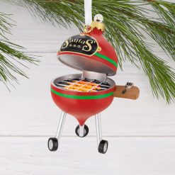 Alternative view of Hallmark - Santa's BBQ Grill Hallmark - Ornament