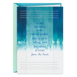 Hallmark - You Give From the Heart Thank-You Card