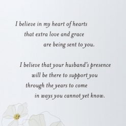 Alternative view of Hallmark - Sending Extra Love and Grace Sympathy Card for Loss of Husband