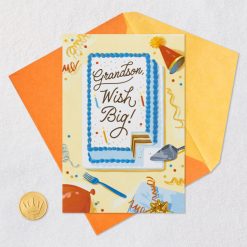 Alternative view of Hallmark - Wish Big Birthday Card for Grandson