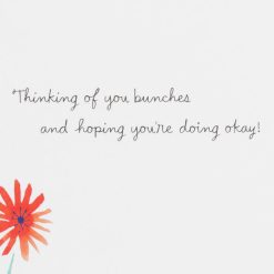 Alternative view of Hallmark - Thinking of You Bunches Get Well Card
