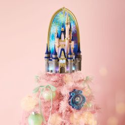 Alternative view of Hallmark - Walt Disney World Magic Kingdom Cinderella Castle Tree Topper With Light and Sound, 10.75