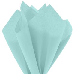Alternative view of Hallmark - Solid Light Blue Tissue Paper, 8 sheets