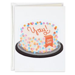 Hallmark - Yay Party Cake Celebration Card