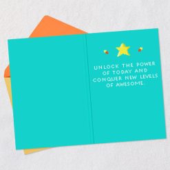 Alternative view of Hallmark - New Levels of Awesome Musical Birthday Card for Kids