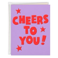 Hallmark - Cheers to You Congratulations Card