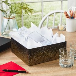 Alternative view of Hallmark - 10 Square Champagne Bubbles on Black Gift Box