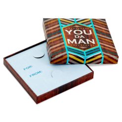 Alternative view of Hallmark - 4" You Da Man Gift Card Holder Box