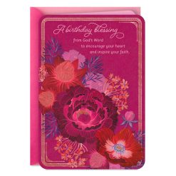 Hallmark - A Blessing to Encourage Your Heart Religious Birthday Card