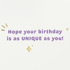 Alternative view of Hallmark - You're Every Color of Amazing Birthday Card With Rainbow Bracelet