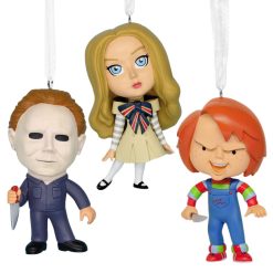 Hallmark - Scary Movies Ornament Gift Set