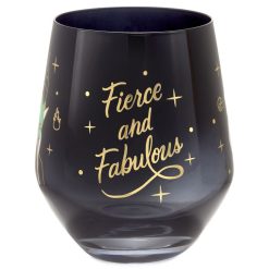 Hallmark - Disney Villains Fierce and Fabulous Stemless Wine Glass, 16 oz.