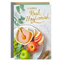Hallmark - Apples and Honey Rosh Hashanah Card