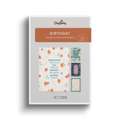 Alternative view of Hallmark - Whimsical Florals Assorted Religious Birthday Cards, Box of 12
