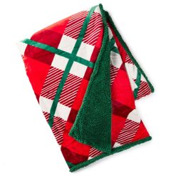 Hallmark - Hallmark - Channel Let's Stay In Oversized Throw Blanket, 80x60