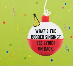 Alternative view of Hallmark - You Kick Bass Funny Musical Birthday Card