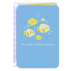 Hallmark - Our School Is Lucky to Have You Thank You Card