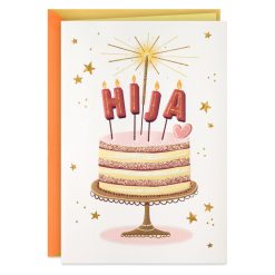 Hallmark - My Wish Came True With You Spanish-Language Birthday Card for Daughter