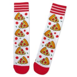 Hallmark - Pepperoni Pizza Novelty Crew Socks