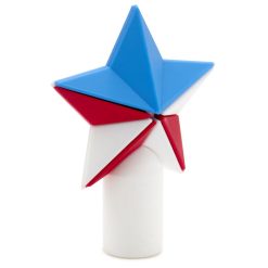 Hallmark - Charmers Americana Star Silicone Charm