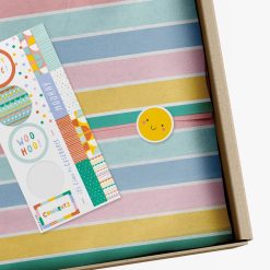 Alternative view of Hallmark - Pastel Stripes Tissue Paper Wrapping Kit